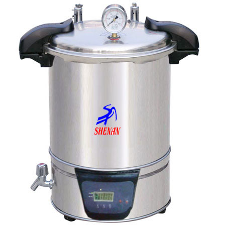  SHENAN申安手提式不銹鋼電熱蒸汽滅菌器SYQ.DSX-280B  